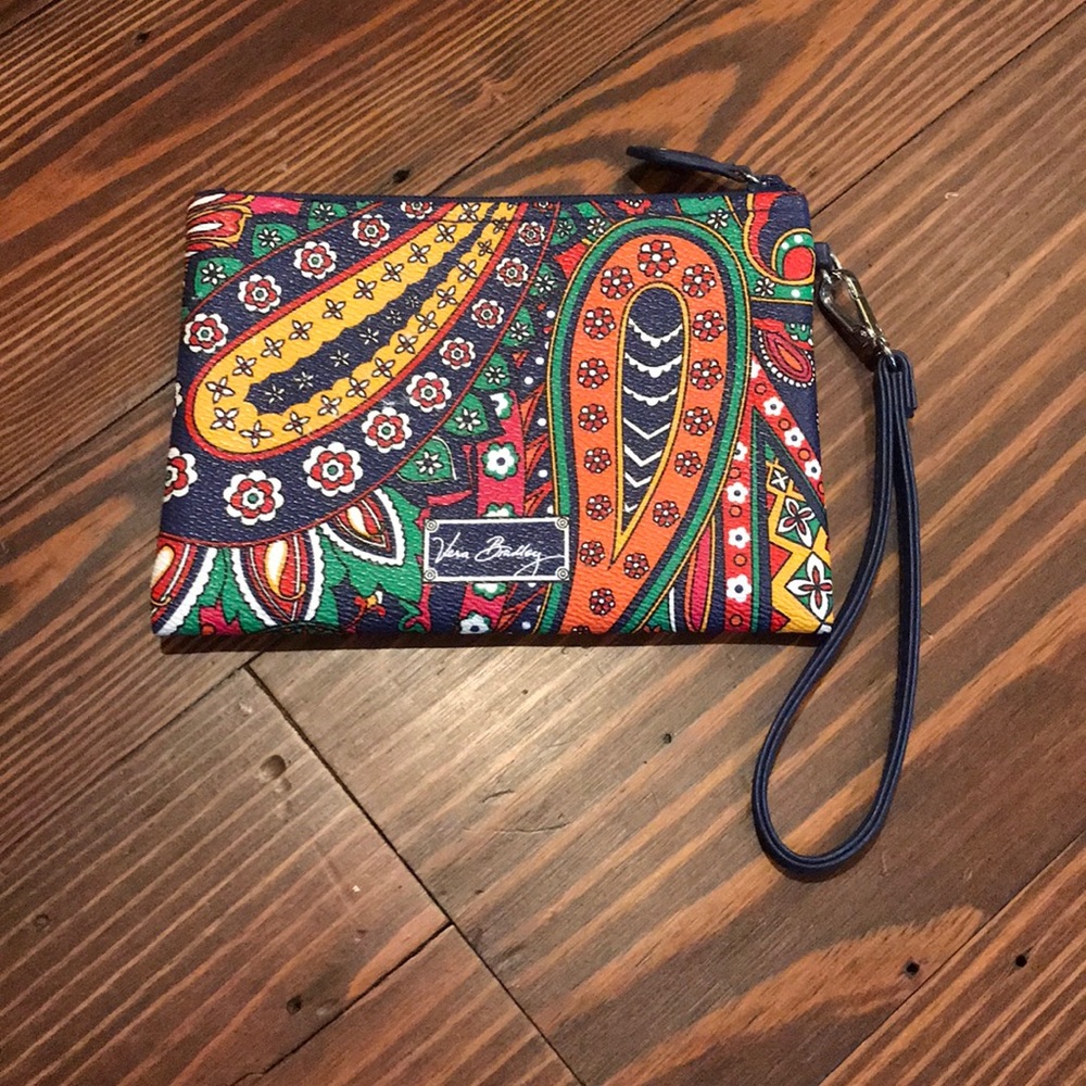 Vera Bradley Vinyl Wrist Wallet